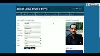 Flight Booking System Php Project