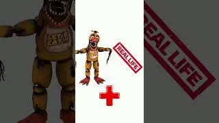 FNAF Broken Toy Chika + Real Life = FNAF Animation 