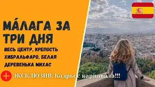 🌊 МАЛАГА ЗА ТРИ ДНЯ: КАК МЫ ПОПАЛИ НА КАРНАВАЛ, В МИХАС К ОСЛИКАМ И НА МИТИНГ💃🏻