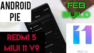 MIUI 11 Onclite Port Unofficial Rom for Redmi 5 ROSY | Miui 11 ANDROID Pie Stable Rom | MI AI CAMERA