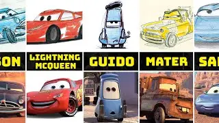What Cars Characters Were Originally Supposed to Look Like