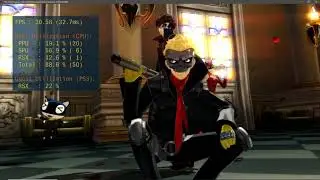 Persona 5 -PS3 4K 30FPS GAMEPLAY(RPCS3)