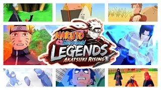 NARUTO SHIPPUDEN Legends Akatsuki Rising All Jutsus | Todos los Jutsus