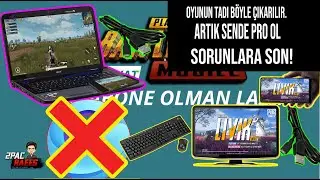 PUBG Mobile Emulator gibi oyun oyna! Rakipler Telefondan Sen Emülator Olucaksın! TC Games PUBGMOBILE