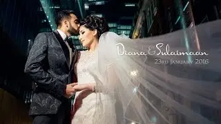 Diana & Sulaimaan - Walima Wedding Photography in London, UK