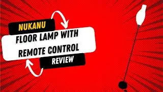 Floor Lamp with Remote Control & Floor Switch Review