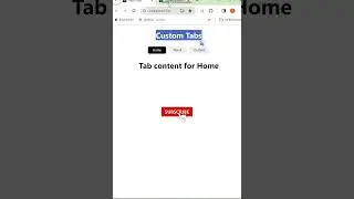🚀React Custom Tabs -React Interview Challenge #22 -Machine Coding Round 