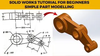 Solid Works Tutorial for Beginners_ Simple Part Modeling