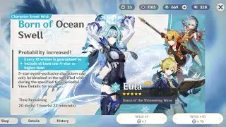 F2P Eula C6 Activation Moment + SOBP Pulls (1 year of saving)