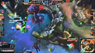Cabochard gets the triple and gambit takes the baron (GMB vs GIA)
