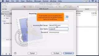 Apple Mail IMAP Settings