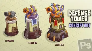 How to design Defense Tower and Levels for Isometric Games!!
