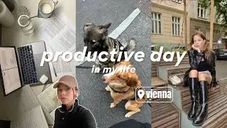 getting my life together in VIENNA… productive & calming vlog 💫