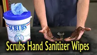 scrubs hand sanitizer wipes