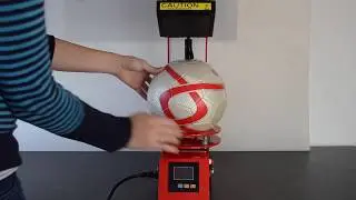 Prensa Manual para Balones y Gorras Global Press