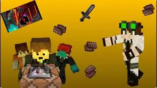 Youtubers Fight My Netheritron Boss Mob!