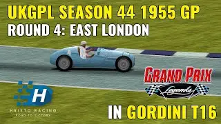 UKGPL Season 44 - 1955 GP (Works) - Round 4: East London - Gordini T16 - Grand Prix Legends