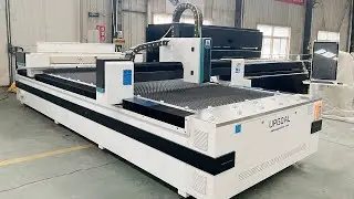2000W 200W Combined Fiber Co2 Laser Cutting Machine for Steel Aluminum Acylic Wood