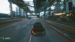 Changing the weather (Cyberpunk 2077)