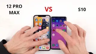 iPhone 12 Pro Max vs S10 SPEED TEST