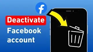 How To Deactivate Facebook Account 2023 (NEW update)
