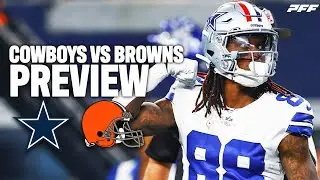 Cowboys vs. Browns, Week 1 Preview | PFF
