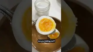 Perfect SOFT eggs every time! 🥚 (Steamed/boiled)