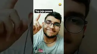 Jojo Pose!!  Pose! Pose!
