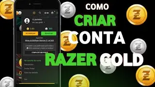 como criar uma conta no razer bold ou no razer silver