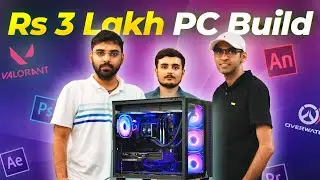 Customer found us through CHATGPT !? 😱 3 Lakh PC Build -  Full Setup 7950X , RTX 4070 Ti SUPER - 4K
