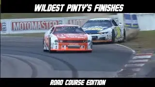 Wildest Finishes in the Pinty's Series - Road Course Edition