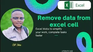 How to remove unwanted data or character from MS Excel using string, wildcard and formula