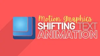 Smooth Text Shifting MOTION GRAPHICS Animation Tutorial Filmora X 2021