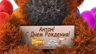 Антон! С Днем Рождения! vk.com/Teddy_4U