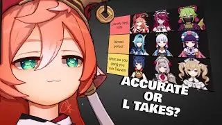 THE MOST ACCURATE GENSHIN WAIFU TIER LIST (probably.)  ┐(￣∀￣)┌