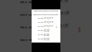 Trigonometry formulas#maths formulas
