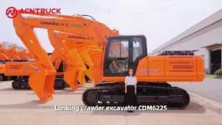 LONKING CDM6225 Excavator Has Strong Driving Force