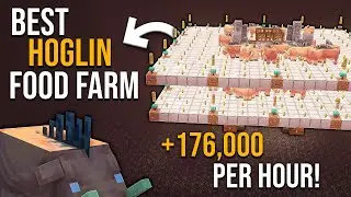 Minecraft BEST Hoglin Farm 1.21 - NEW - 176,000/HR!