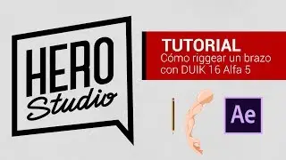 TUTORIAL - Crear y Riggear un Brazo en After Effects con DUIK 16