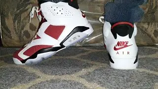 Air Jordan's 6 Carmine Review and On Feet RESTOCK PICKUP