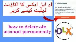 How To delete olx account permanently