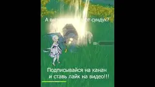 Have you found this hidden chest? And he's in the ground! Genshin Impact #7