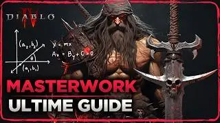 Diablo 4 | Masterwork : Tout Ce Que Vous Ne Savez Pas sur le Perfectionnement  ! 🛠️🔥💎