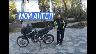 КАВАСАКИ KLE 250 АНГЕЛО ОБЗОР и РЕАЛЬНЫЙ Тест Драйв