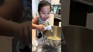 Baking with a toddler be like… #fun #baking #viral #toddlerlife #momlife