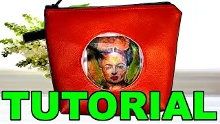 Realizzare borsa astuccio porta trucchi con inserto PERSONALE IDEE CUCITO FACILI E VELOCI FAI DA TE