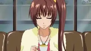Эндинг из аниме "она навестила парня"  (Kanojo ga Mimai ni Konai Wake)