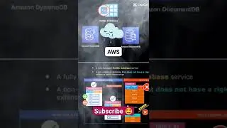 [AWS]DynamoDB NoSQL Database || #aws #dynamodb #documentdb #softbikas