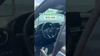 2021 Kia Forte GT Line UNDER $20K w/ HGreg 