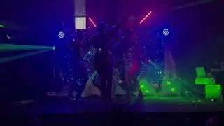 Неоново лазерное шоу Реборн, живое выступление